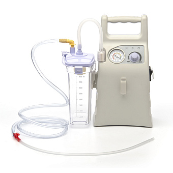 Портативный хирургический аспиратор (отсасыватель) с аккумулятором